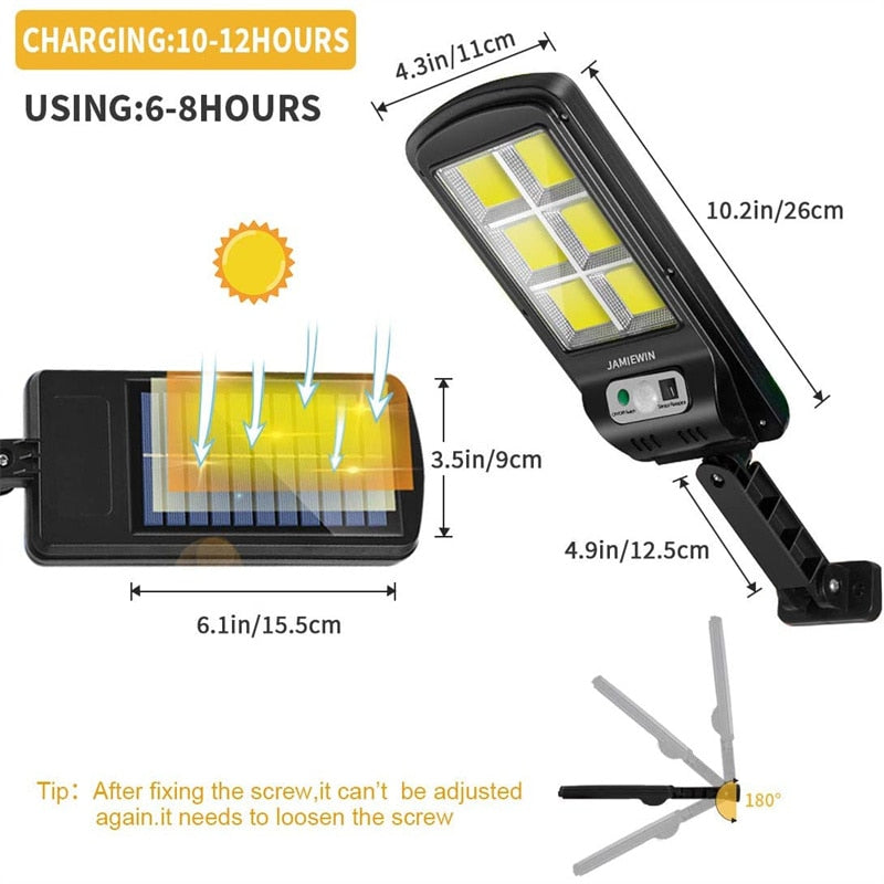 BrightGuard™ Solar Security Light