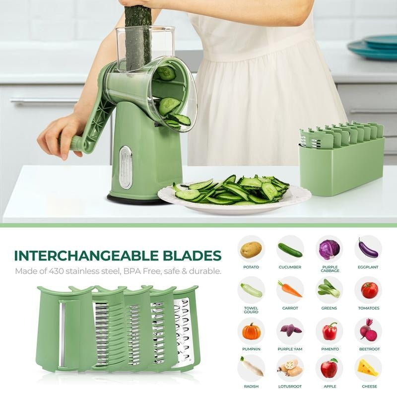 The Quick-Chef Rotary Grater