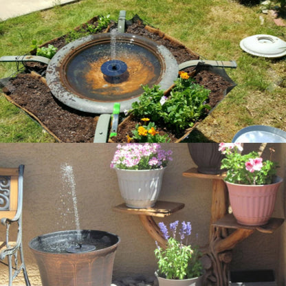 Sunny Days Bird Bath Fountain