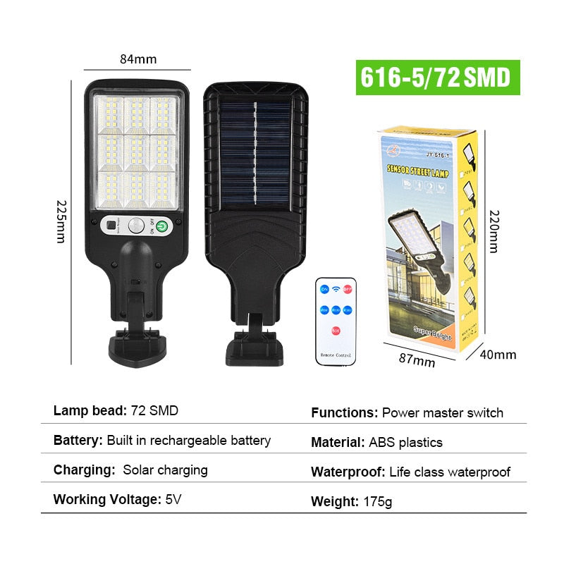 BrightGuard™ Solar Security Light