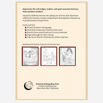 Innocence of Foals: Coloring Book