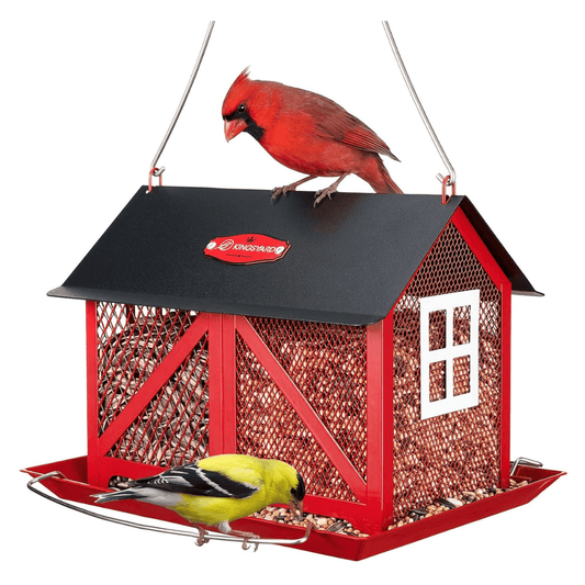 5lb Barn Style Bird Feeder – Large Capacity Design