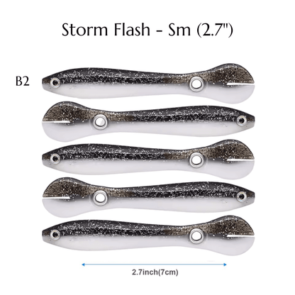 Sofbionic™ ColorStrike Lures – Bold Reaction Swimbaits