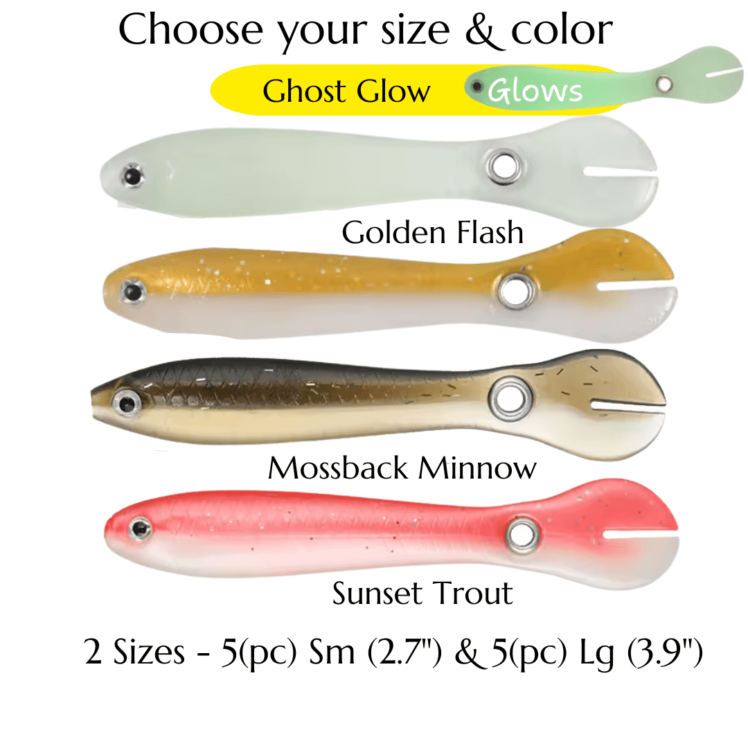 Sofbionic™ Clear Water Lures – Hyper-Real Swimbaits That Trigger More Bites (Fresh & Saltwater)