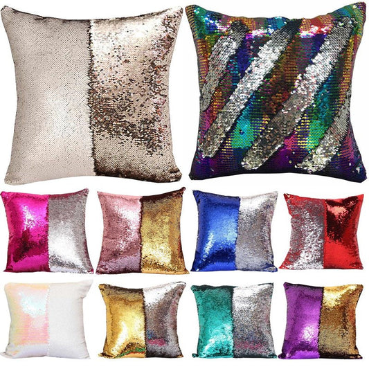 Sequin Pillow Case for Fancy Mermaids