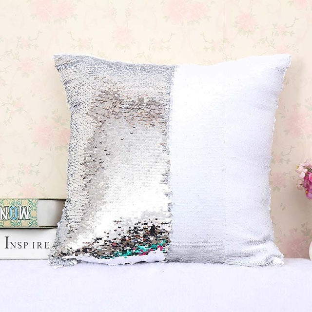 Sequin Pillow Case for Fancy Mermaids