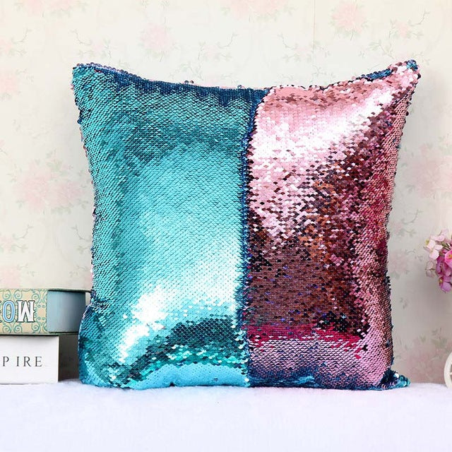 Sequin Pillow Case for Fancy Mermaids