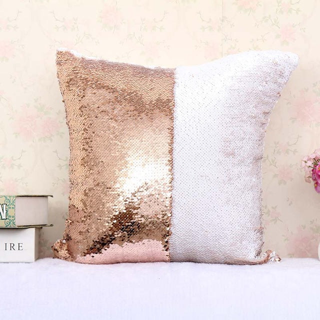 Sequin Pillow Case for Fancy Mermaids