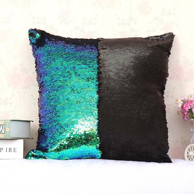 Sequin Pillow Case for Fancy Mermaids